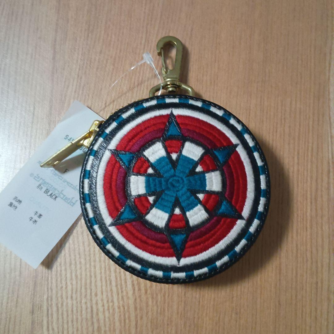 【希少】black means LEATHER COIN CASE BLACKMEANS Leather Coin Case - Black genuine leather coin pouch