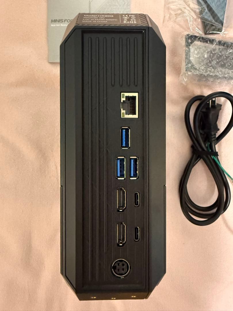 Minisforum HX99G ミニズフォーラム