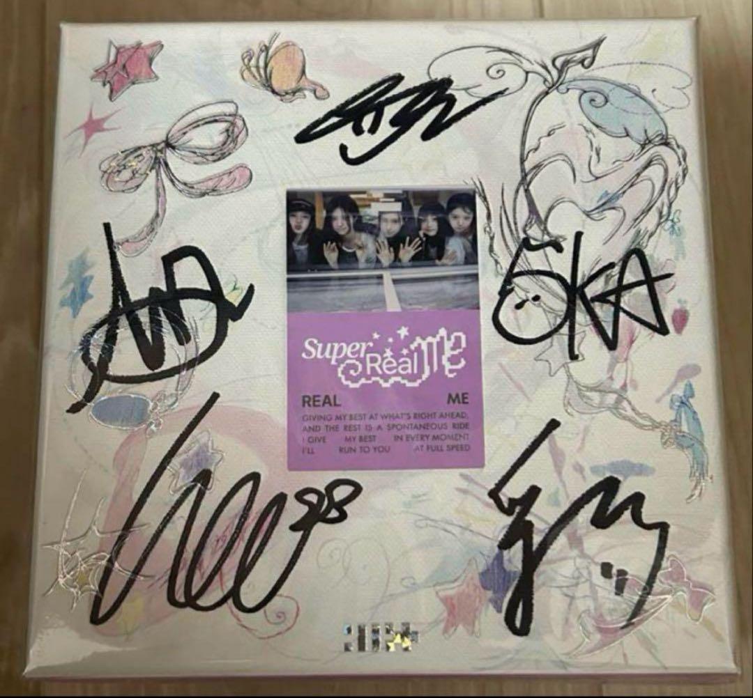 ILLIT SUPER REAL ME Mwave直筆サインCD 購入証明あり Amazon.co.jp: ILLIT Super Real Me 直筆 サイン アルバム Mwave