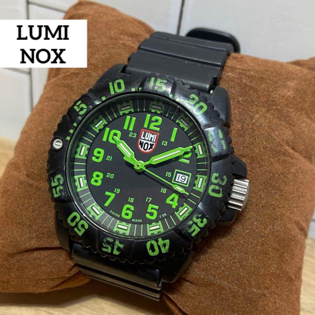 LUMINOX ルミノックス⭐️3050/3950カラーグリーン 腕時計 - メルカリ