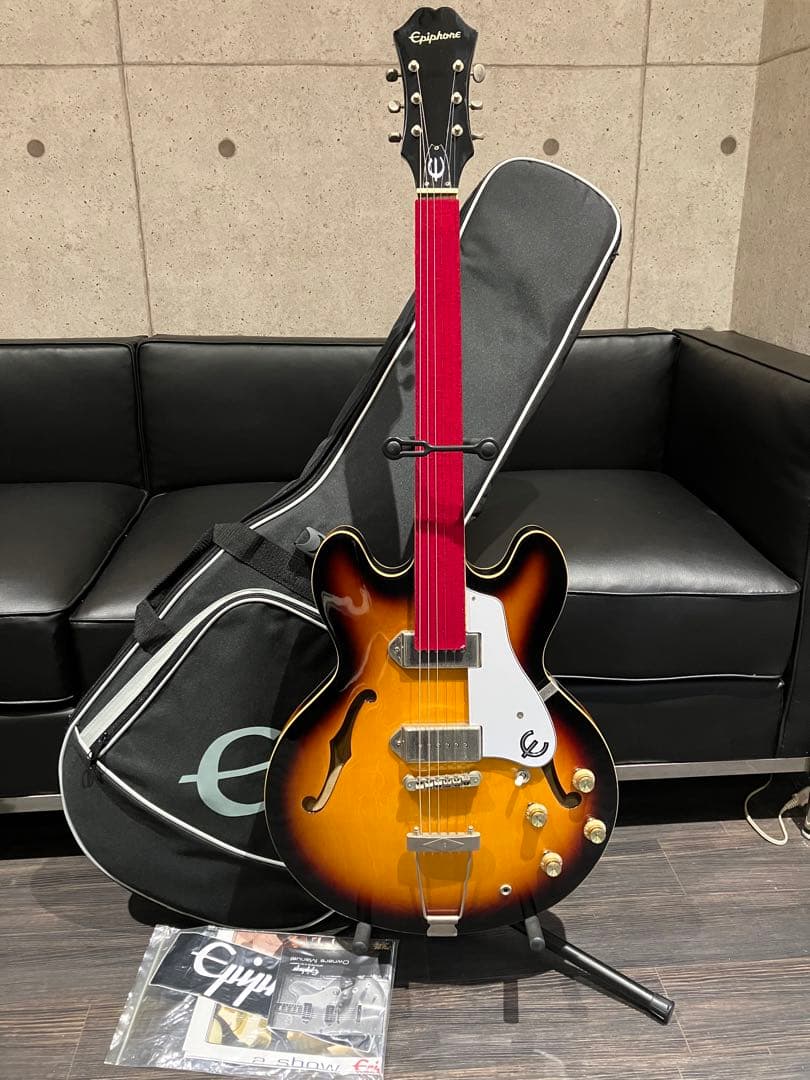 Epiphone エレキギター エピフォン カジノ ギター Epiphone Casino Natural エレキギター フルアコ カジノ エピフォン