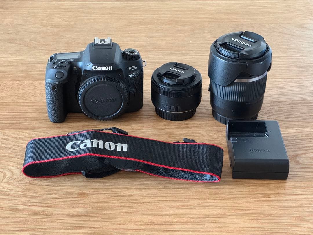 Canon EOS 9000D ボディ+レンズ2本セット