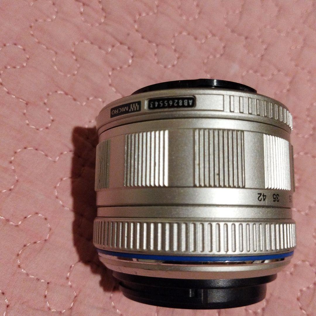 オリンパス 14-42mm 標準レンズ シルバー