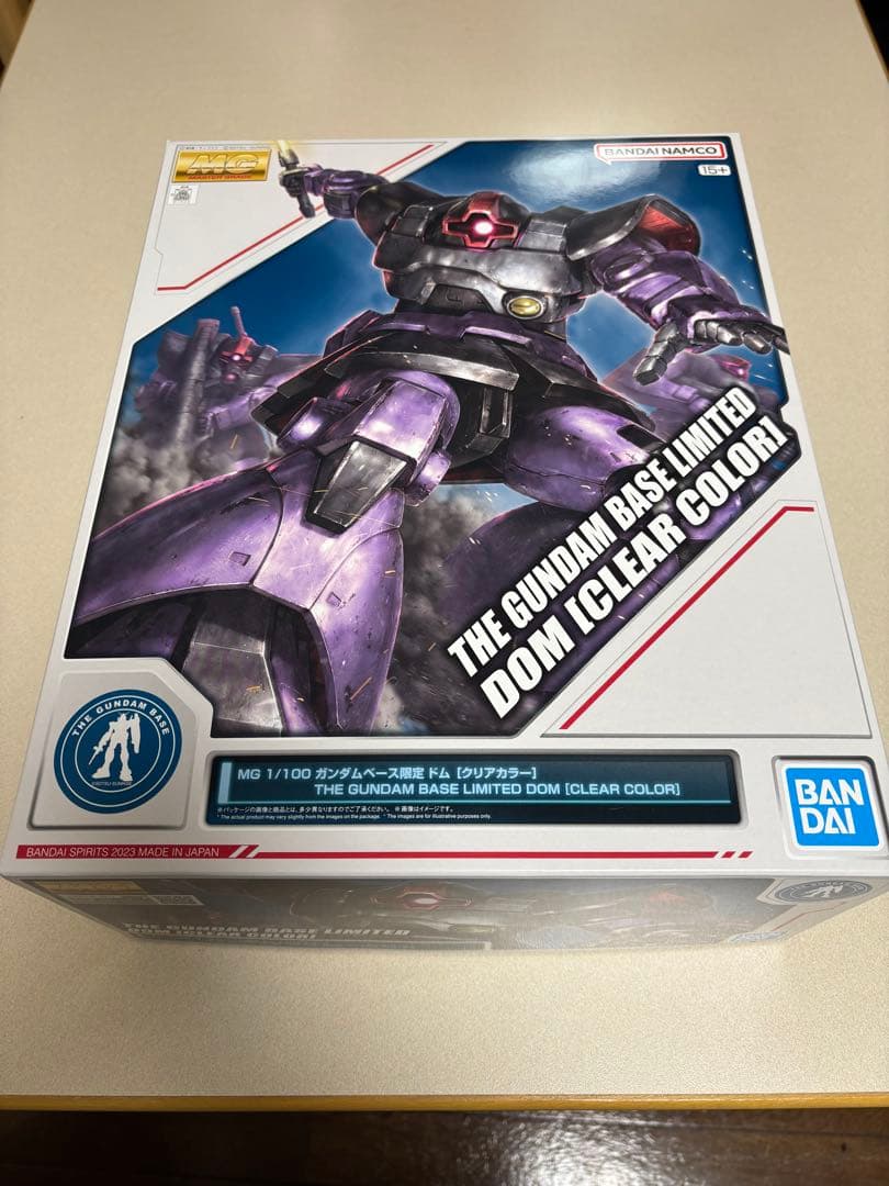 MG 1/100 ベース限定 ドム クリアカラー& HGUC クシャトリヤ - メルカリ