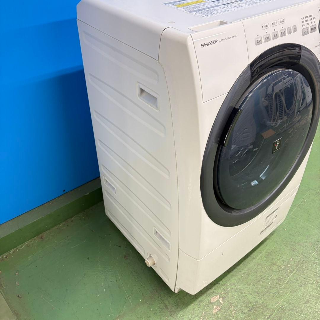 797 単身向けの家でも設置可能 ドラム式洗濯機 一人暮らし 極美品 右