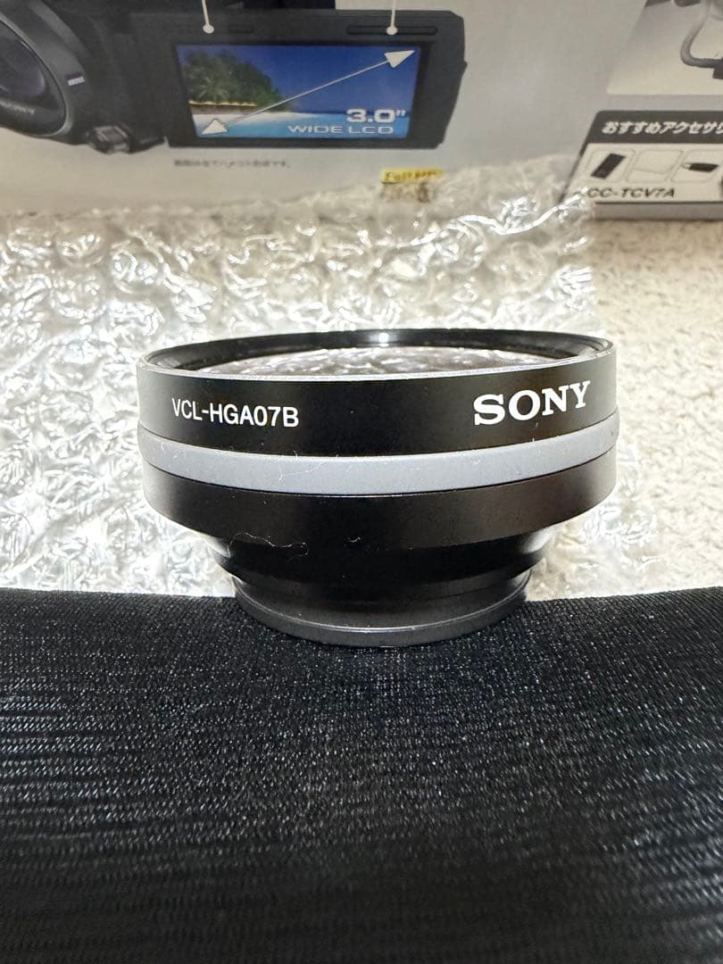 スポーツ撮影に！SONY HDR-CX720V ビデオカメラとワイドレンズ | 激安