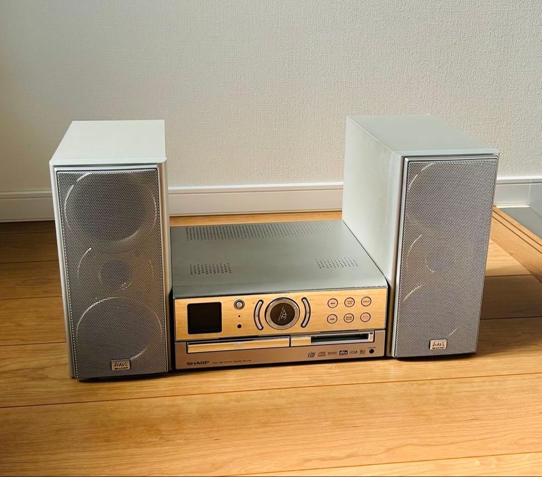 SHARP ミニコンポ SD-VH9-S シャープ CD MD DVD