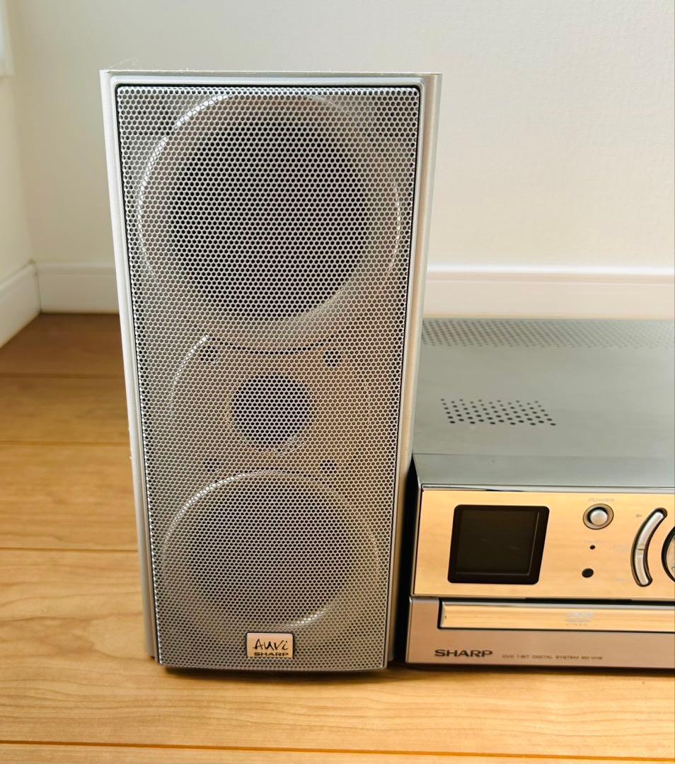 SHARP ミニコンポ SD-VH9-S シャープ CD MD DVD