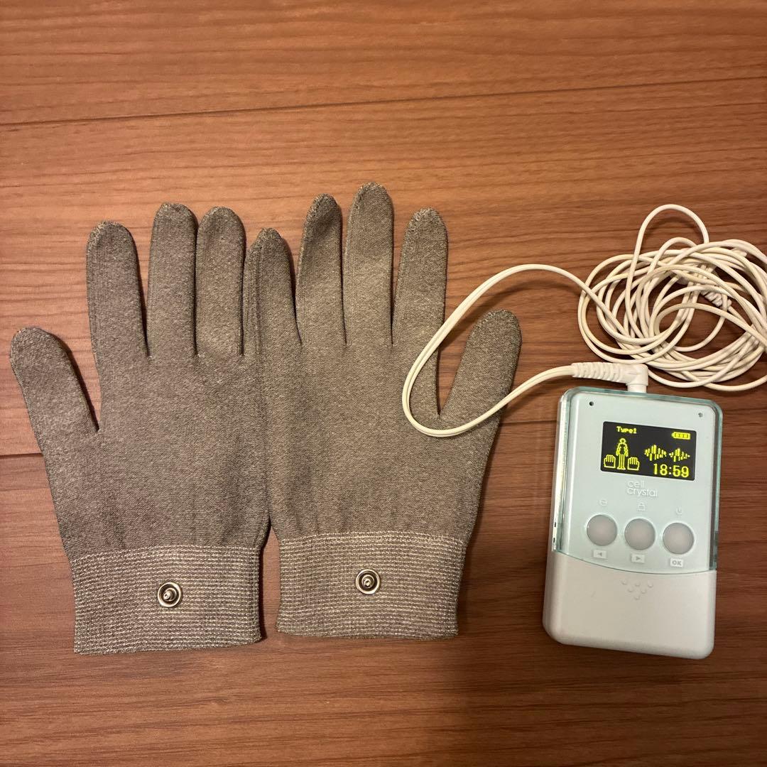 セルクリスタル　ナノカレント フレキシア 手袋　リフレッシュローション セット