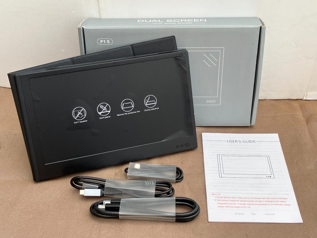 ★未使用品★Kwumsy　ポータブルモニター　11.6インチ　P1S　年式不明