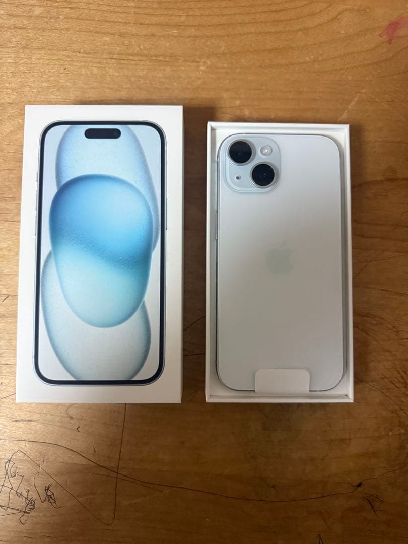 【新品未使用】 iPhone 15 ブルー本体 128GB SIMフリー
