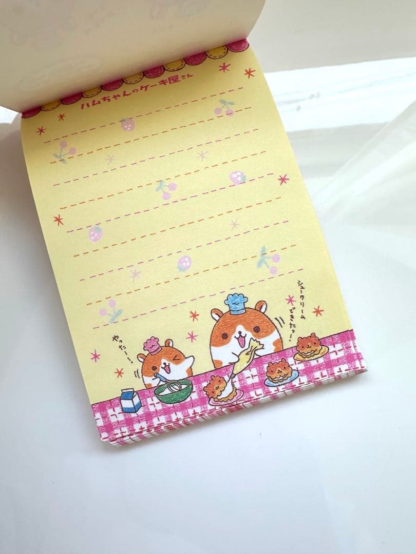 ハムちゃんのケーキ屋さん 平成レトロ ミニメモ帳 クラックス - メルカリ