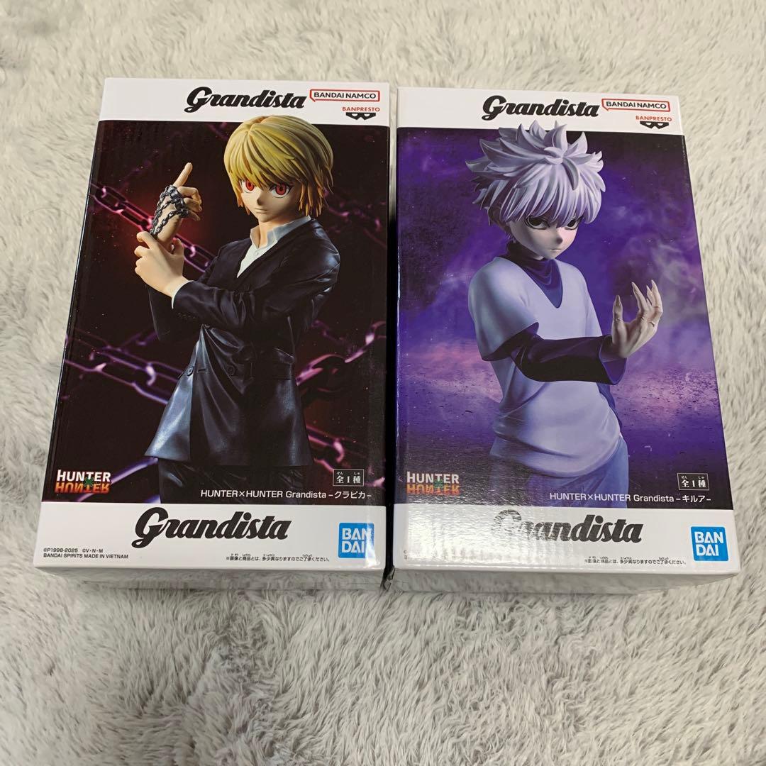 HUNTER×HUNTER Grandista クラピカ/キルアフィギュアセット - メルカリ