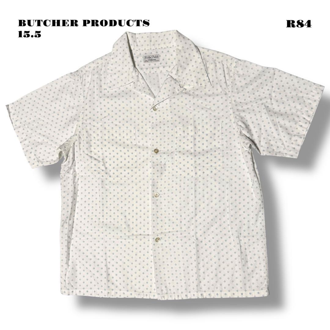 ★限定出品★ BUTCHER PRODUCTS 半袖 シャツ ホワイト 15.5 TENDERLOIN - BUTCHER PRODUCTS オックスフォードシャツ 15 ホワイトの