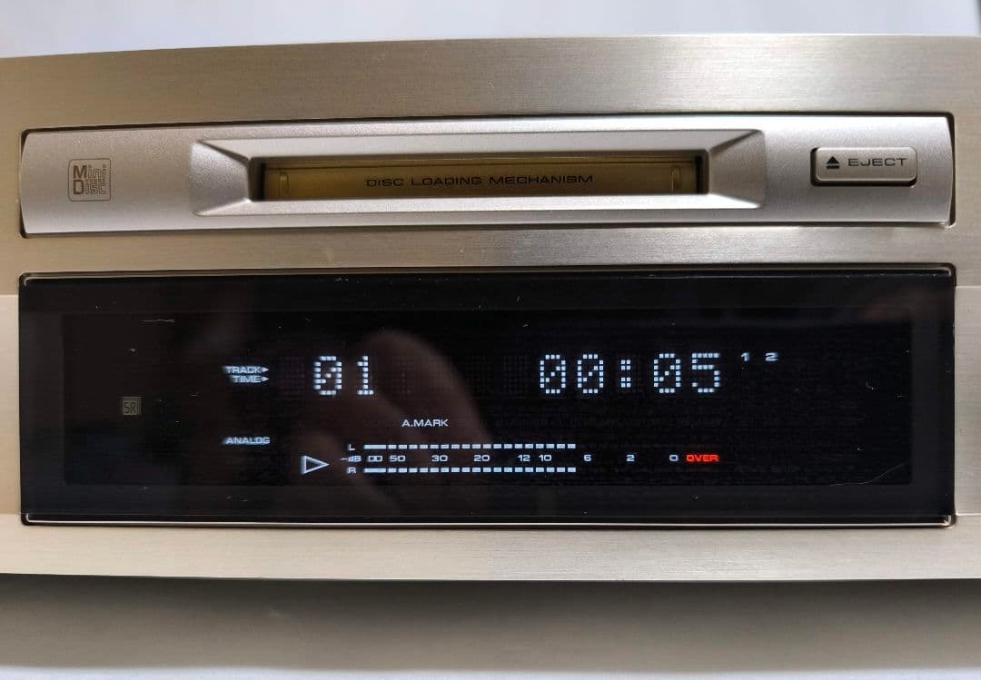 38【送料無料】稀少！美品！動作品！パイオニア★MDレコーダー★MJ-D7