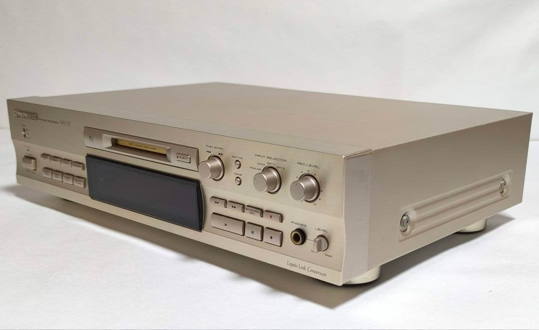 38【送料無料】稀少！美品！動作品！パイオニア★MDレコーダー★MJ-D7