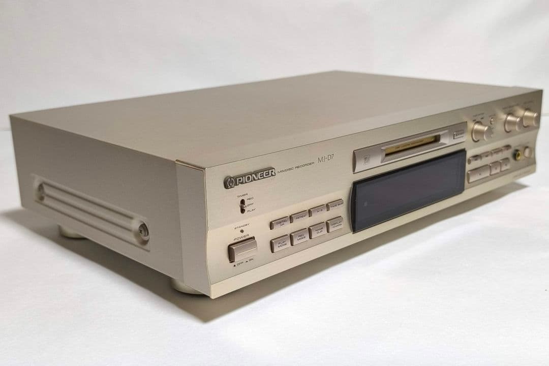 38【送料無料】稀少！美品！動作品！パイオニア★MDレコーダー★MJ-D7