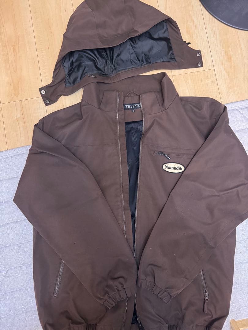 Nomadik ブラウン ジャケット フード付き Nomadik Grind Jacket Brown – Sanction Skate And Snow