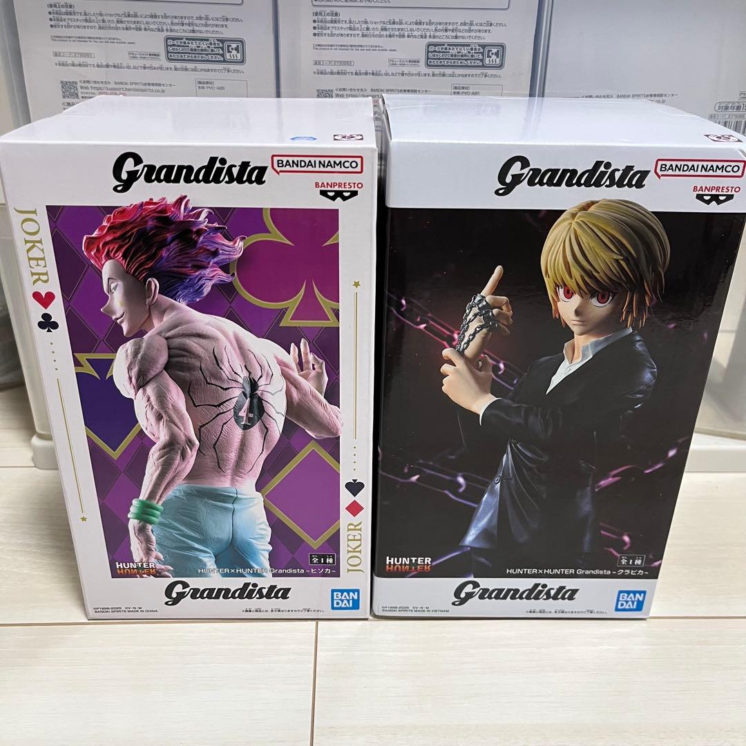 HUNTER×HUNTER Grandista フィギュア クラピカ ヒソカ - メルカリ