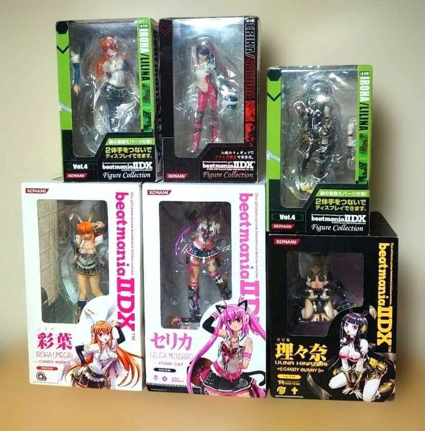 beatmaniaIIDX セリカ 彩葉 理々奈 サクラ フィギュア
