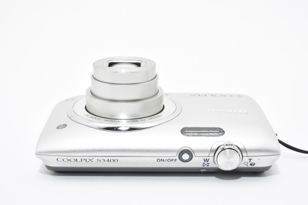 《 美品 》　ニコン　Nikon COOLPIX S3400 シルバー　動作OK