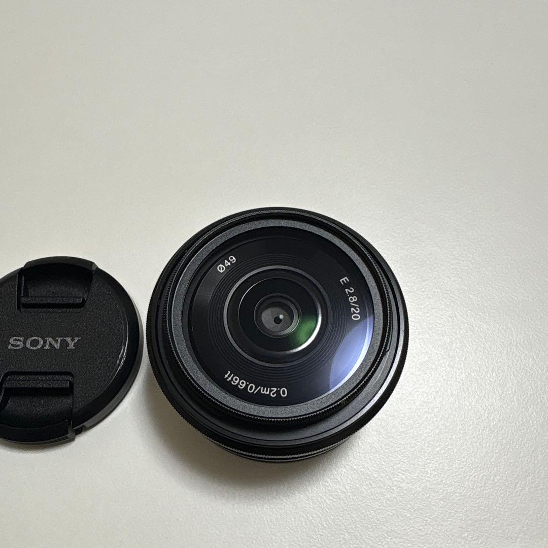 SONY E 20mm f/2.8 レンズ