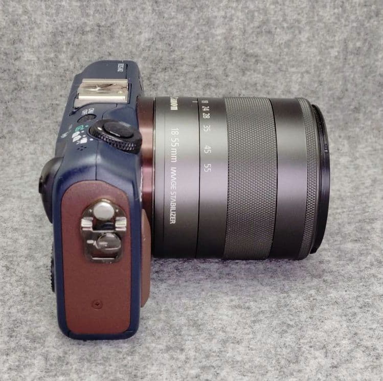 EOS M2 EF-M18-55レンズキット ベイブルー 希少
