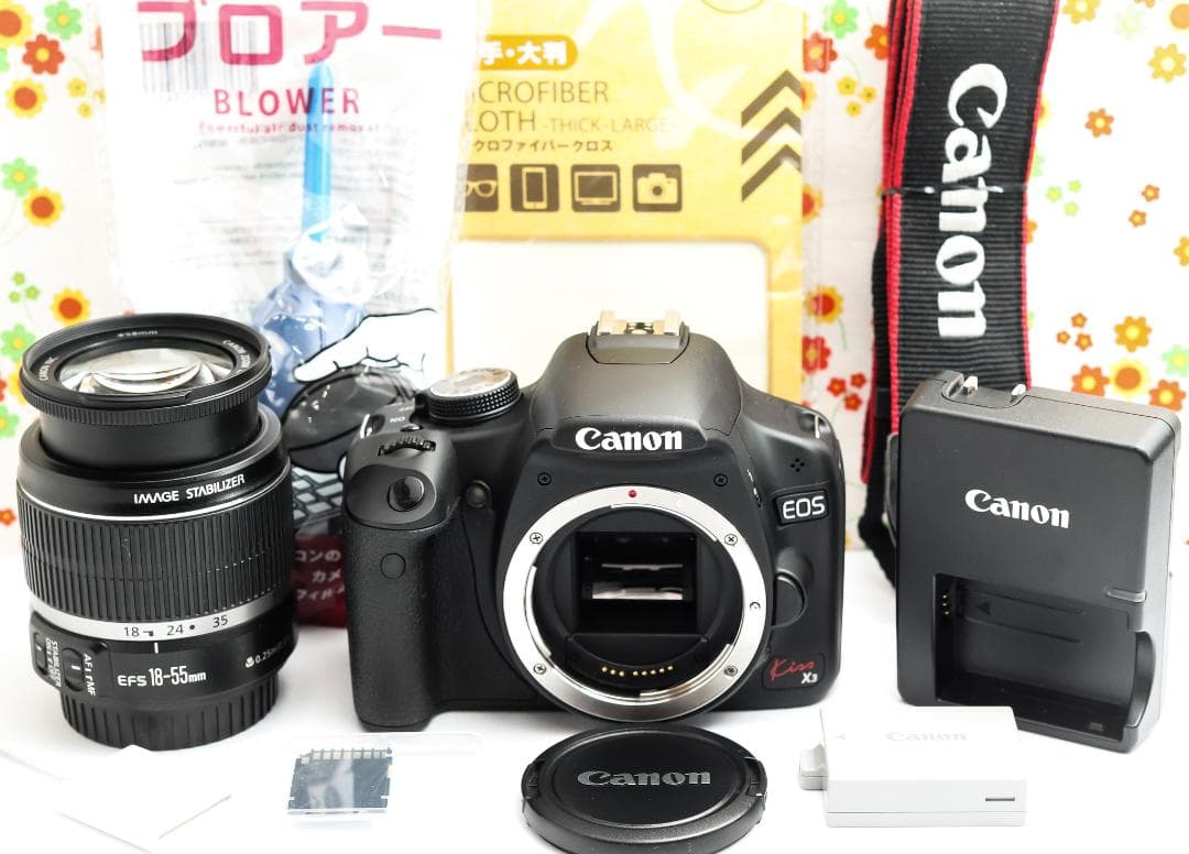 キャノン Canon kiss x3☆動画機能付☆お手頃価格☆スマホに転送