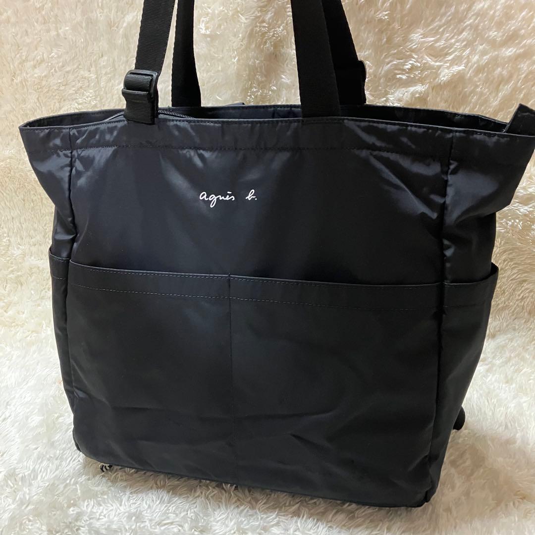 【美品】アニエスベー　ペアレンツバッグ　マザーズバッグ　リュック 2way 楽天市場】アニエスベー バッグ 2WAYマザーズバッグ ペアレンツバッグ