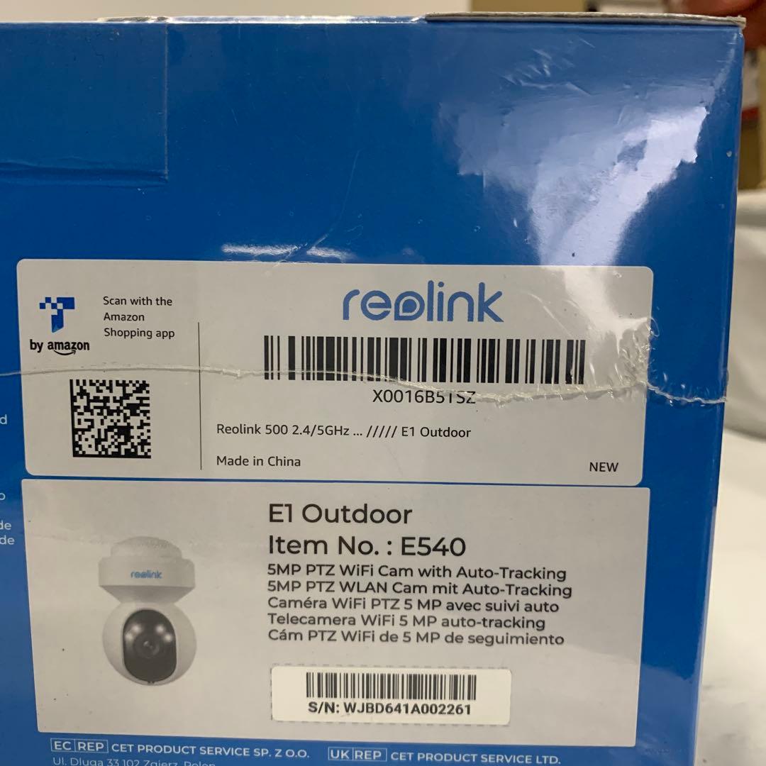 Reolink 防犯カメラWiFi 2.4/5GHz対応 E1 Outdoor - メルカリ