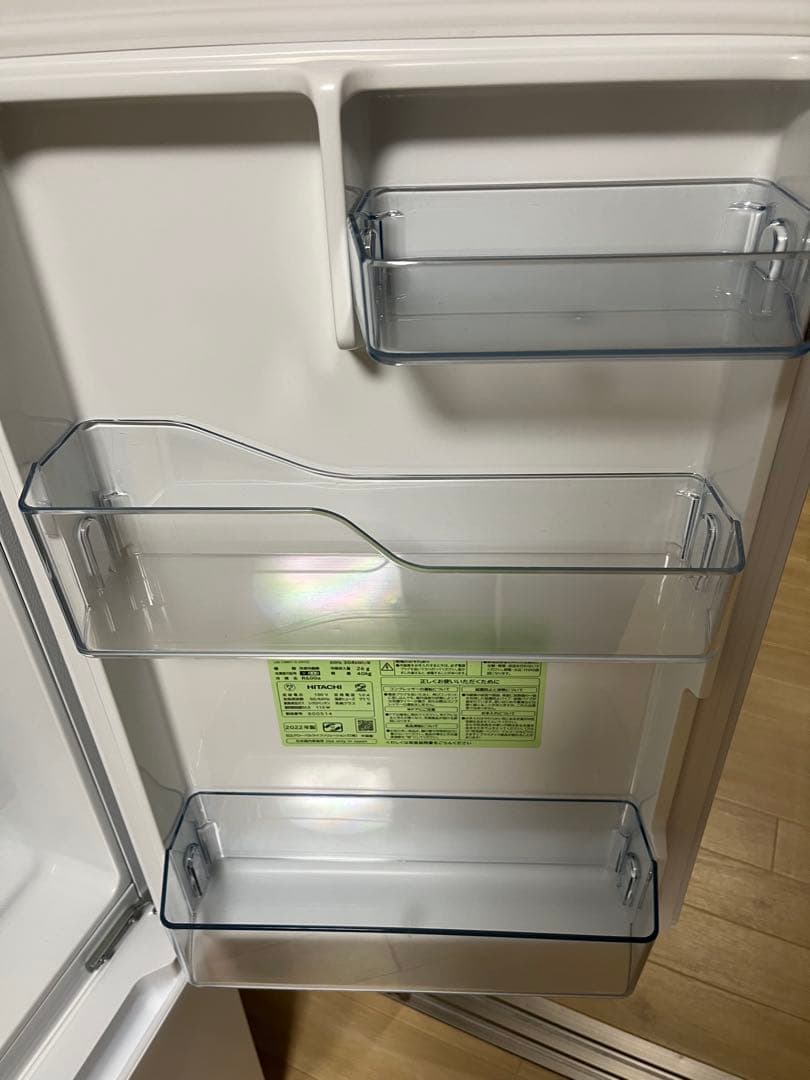 HITACHI冷蔵庫 RL-154SA 154L 2022年製（一人暮らし向き）