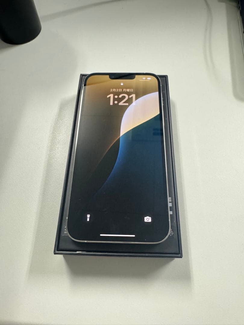 iPhone 13 Pro Max 128GB シルバー　美品