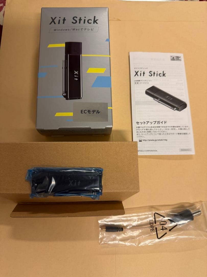 Xit Stick USBテレビチューナー XIT-STK110-EC XIT-STK110 Xit Stick(サイトスティック) スティック型テレビ
