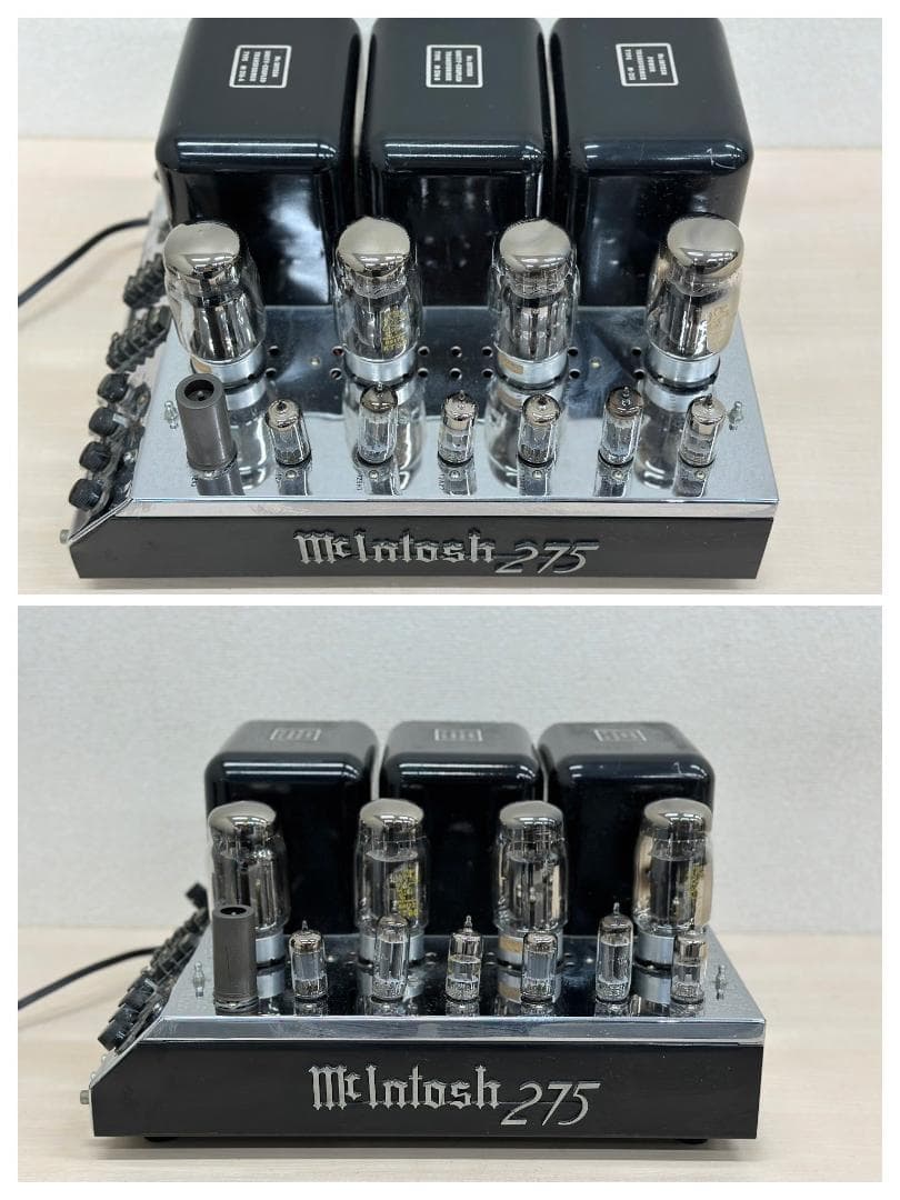 ■マッキントッシュ■MC275　パワーアンプ　真空管ステレオ　ヴィンテージ