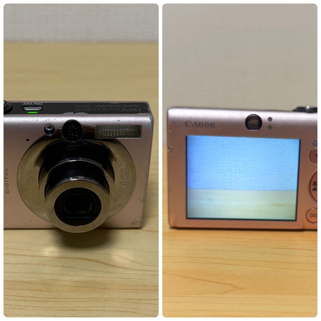 【動作確認済】Canon IXY DIGITAL 20IS ピンク デジカメ