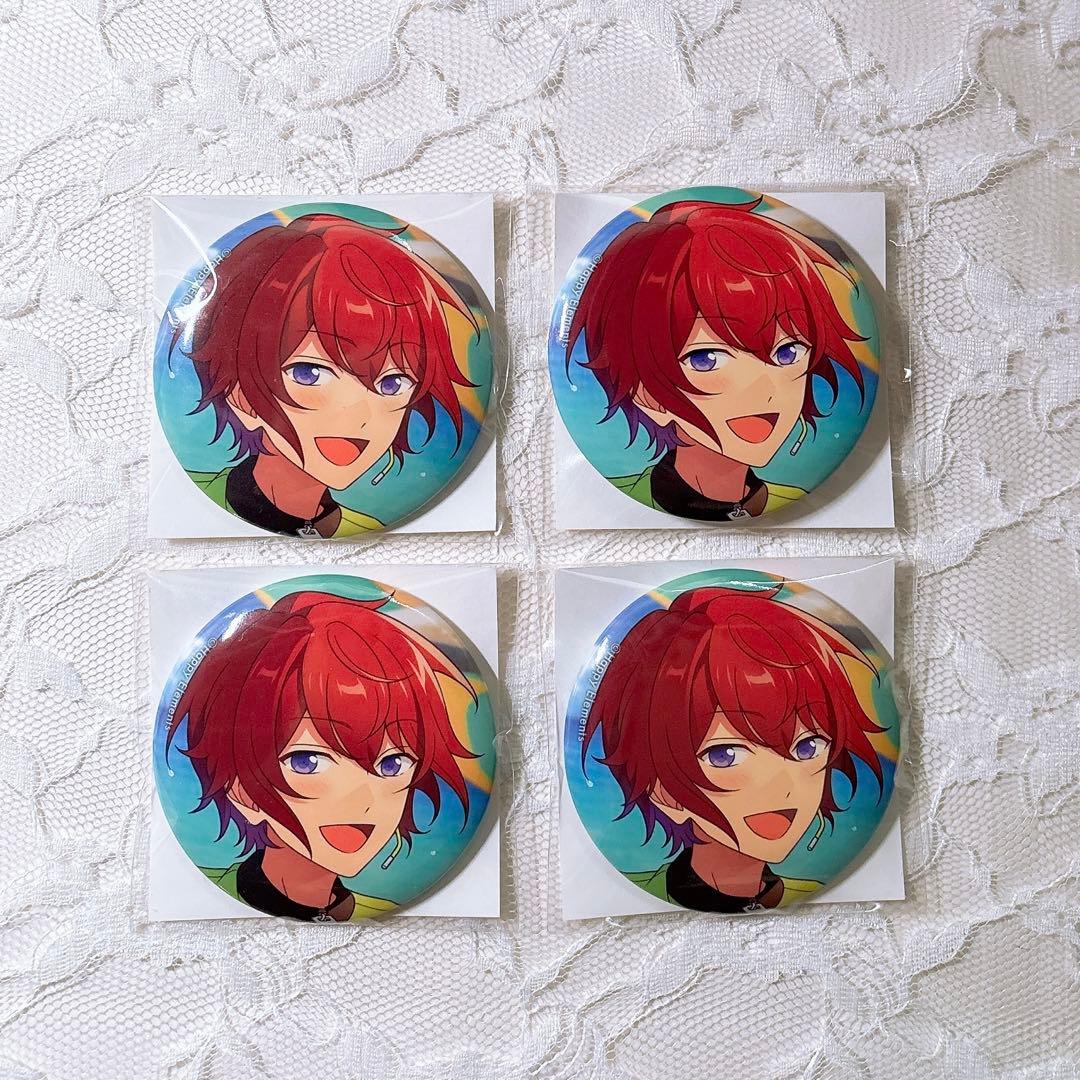 缶バッジ(朱桜司)×4 - メルカリ