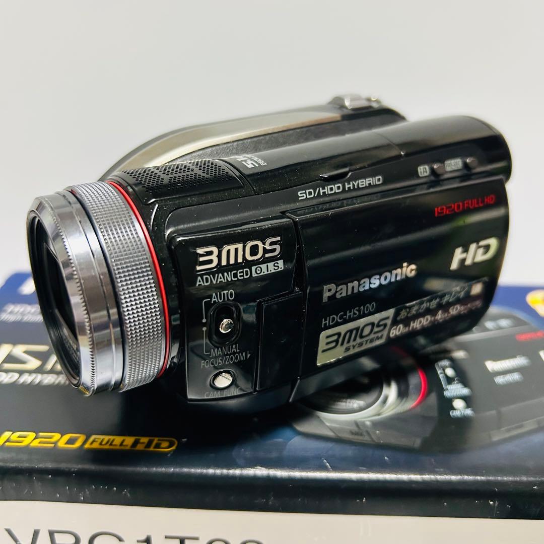 動作OK！Panasonic パナソニック HDC-HS100-K - メルカリ