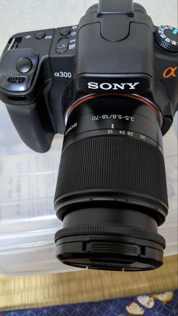 SONY α300 デジタル一眼レフカメラ 望遠レンズキット