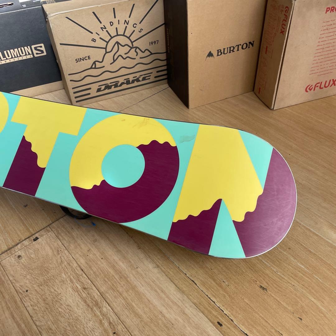 BURTON feelgood バートン バインディング付 スノーボードセット