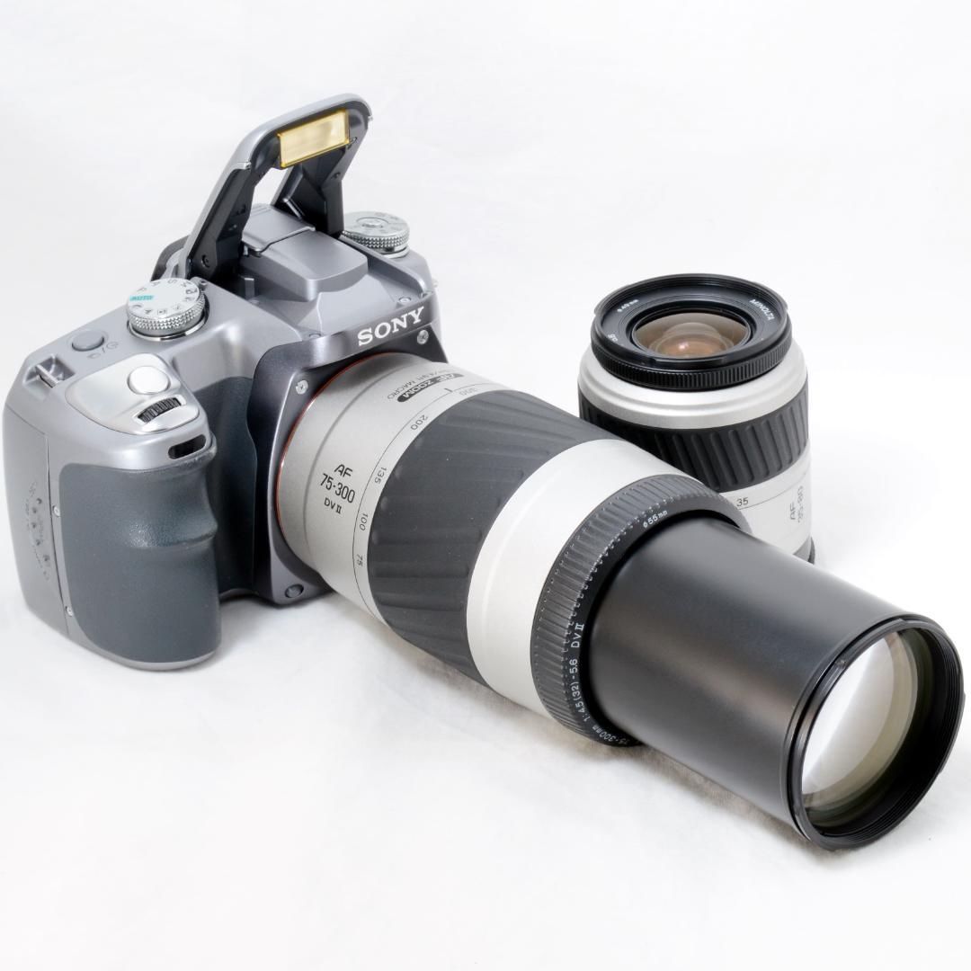 ⭐️美品⭐️SONY ソニー α100 300mmダブルズームセット シルバー