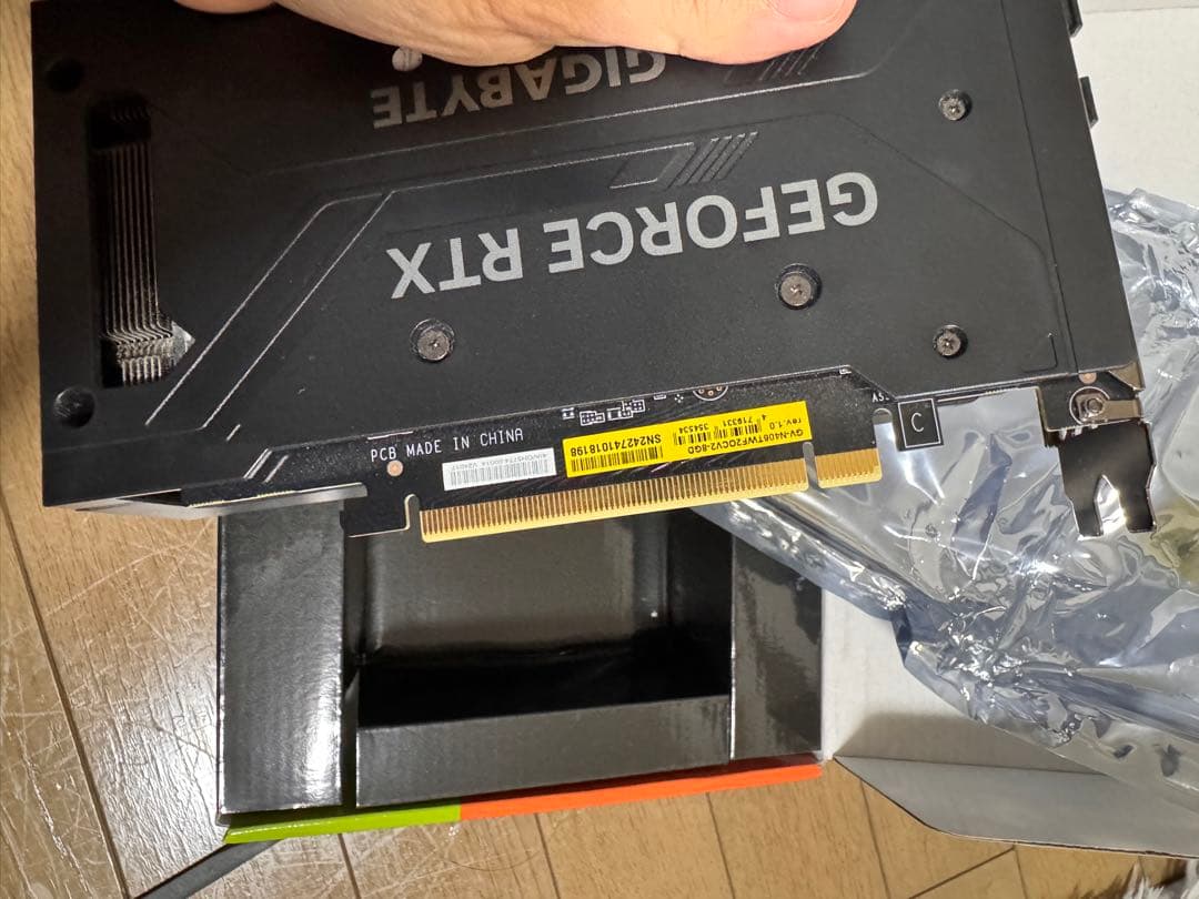 グラフィックボード・グラボ・ビデオカード GIGABYTE GeForce RTX 4060 Ti 8G