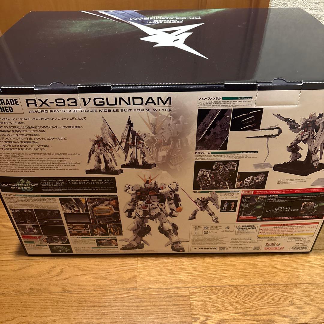 輸送箱傷あり PG UNLEASHED 1/60 RX-93 νガンダム - メルカリ
