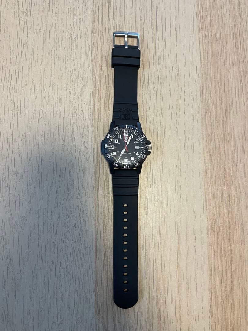 LUMINOX ブラック アナログ時計 ケース付き LUMINOX（ルミノックス） 【専用ケース付属】LUMINOX 腕時計 メンズ XS