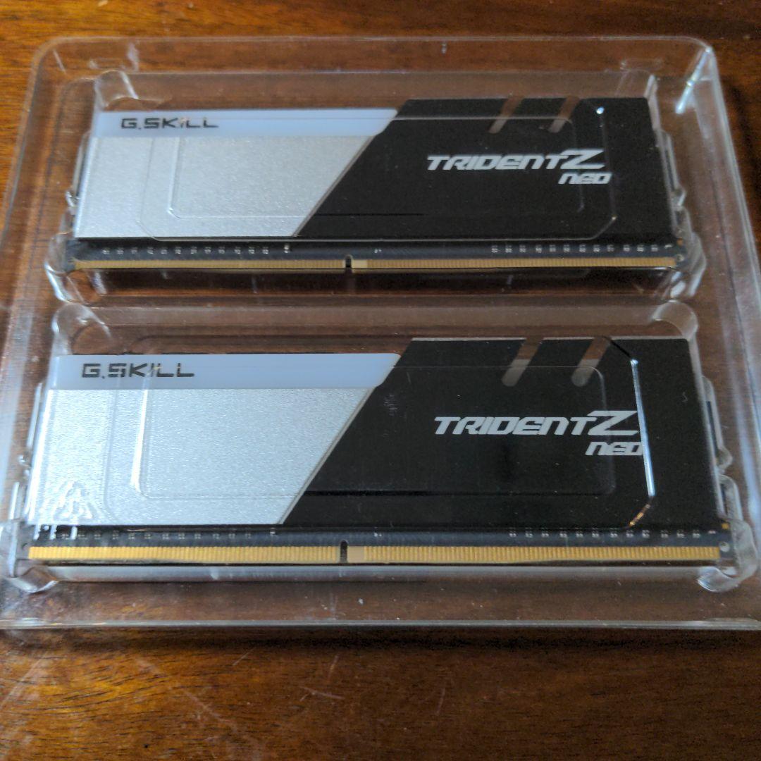 大幅値下げ美品 G.SKILL TridentZ Neo 16GB CL14