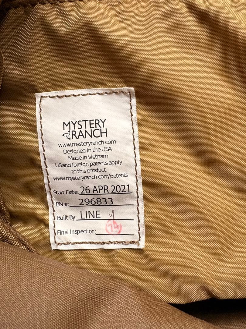 ミステリーランチ　フルムーン 6.3L