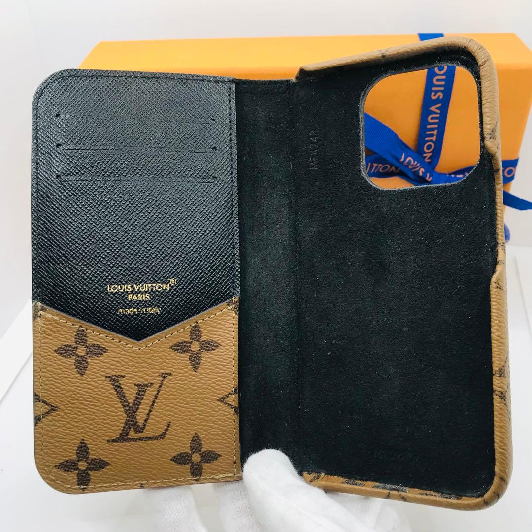 ルイヴィトン✨モノグラム リバース フォリオ iPhone15PRO用ケース