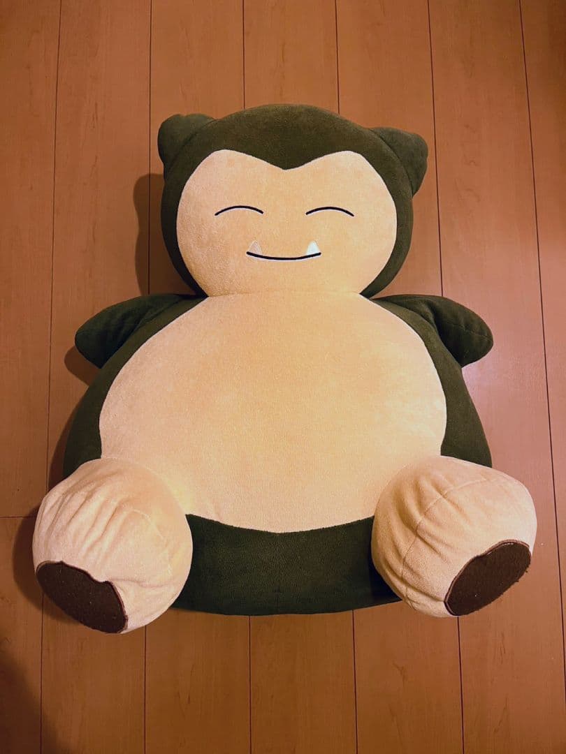 希少　ポケパークカビゴン 大きなカビゴンぬいぐるみ ポケパーク 大きなカビゴン ぬいぐるみ 60cm - メルカリ