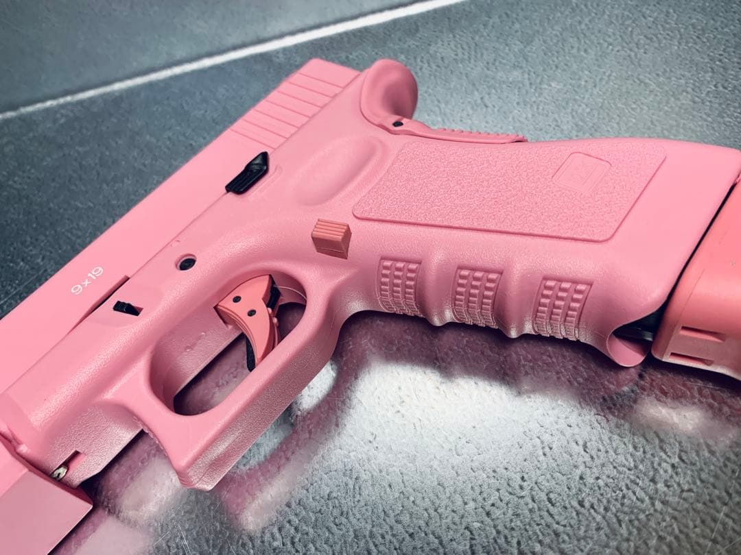 東京マルイ グロック17 ガスブローバック ピンク コンペンセイター