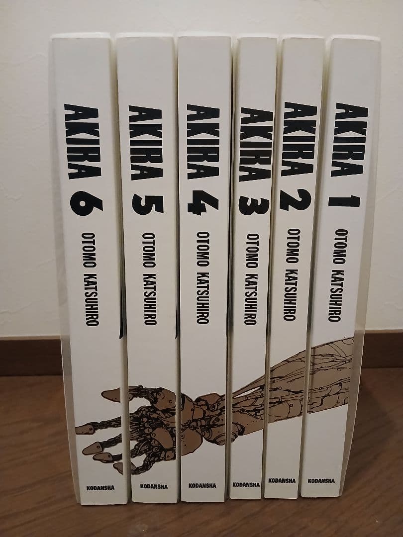 AKIRA 全6巻セット 大友克洋 AKIRA 全6巻完結セット(講談社KCデラックス)□大友 克洋 – Books
