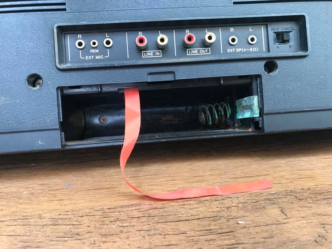 SHARP ラジカセ 昭和レトロ　GF-303SB 動作訳あり(F113)